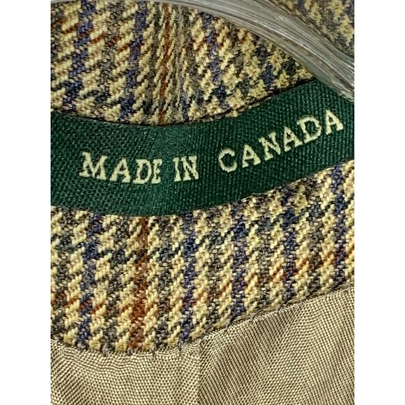 Lauren Ralph Lauren Men's Blazer Houndstooth Brown - Picture 3 of 8